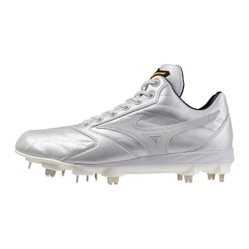 ミズノ MIZUNO 【ミズノ労働者階級】スピードレボプロ2(ベイスボール／ソフトボール) ベイスボールスパイク 11GM2600-01(白いこと×白いこと)