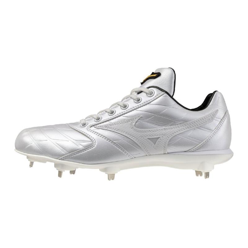 ミズノ MIZUNO 【ミズノプロ】ライトレボプロ2 Ltd(野球/ソフトボール) 野球スパイク 11GM2640-01(ホワイト×ホワイト)|オオミヤスポーツ 店