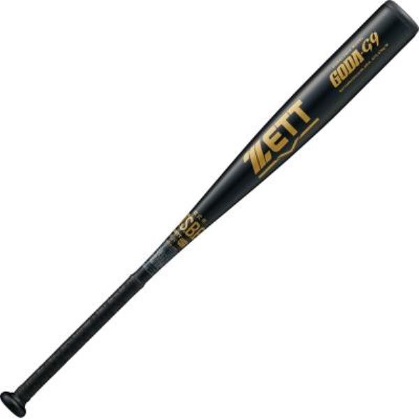 ゼット ZETT 軟式アルミバット GODA-G9 軟式バット BAT34684-1900(ブラック)
