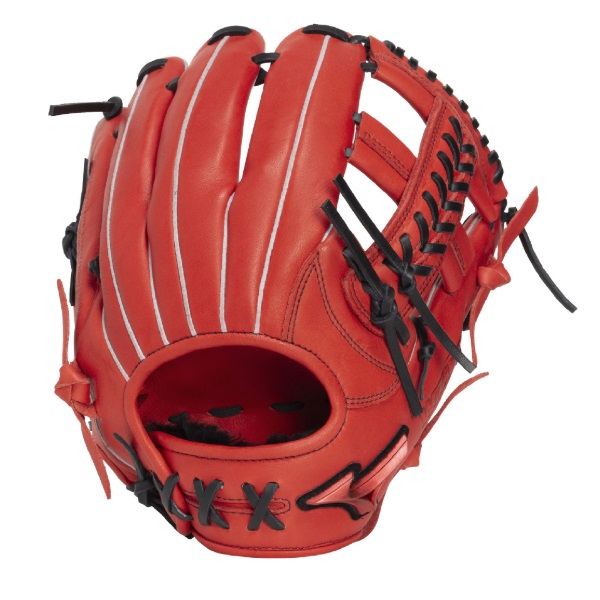 ミズノ MIZUNO 軟式用WILL DRIVE RED 内野手向け：サイズ9 軟式グローブ 1AJGR34603-7009(ラディッシュ×ブラック)