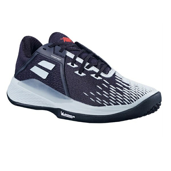バボラ BABOLAT PROPULSE FURY3 SAND GRASS M 庭球シューズ 30S26624B-2051(黒いこと×奇術青み)