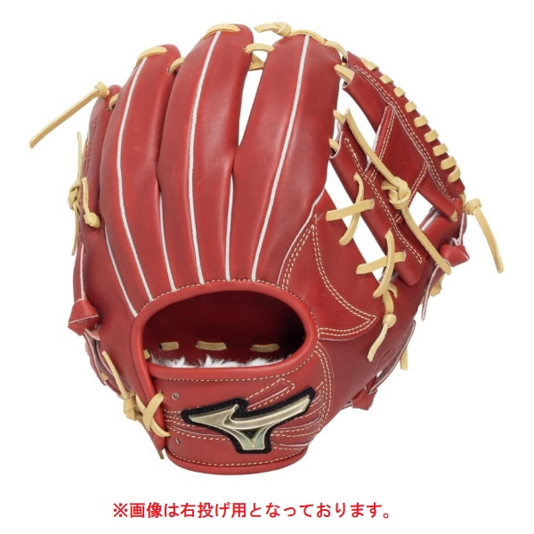 ミズノ MIZUNO 御坊っちゃん軟式用【世界的エリート】SELECT【オールラウンド用／大きさM】左投げ用 兄ちゃん軟式地球儀 1AJGY34410-6680H(サクラ色赤銅色×金髪)