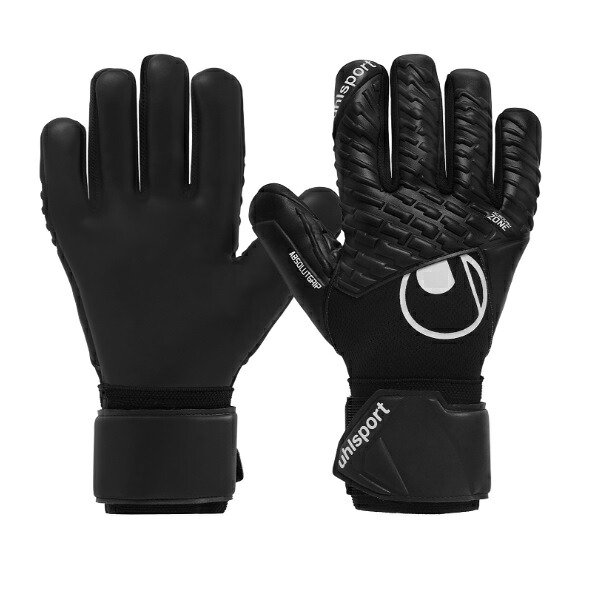 ウールシュポルト uhlsport ファングマシーネ コンフォート アブソルートグリップ ハーフネガティブ キーパーグローブ 1011430-01(ブラック)