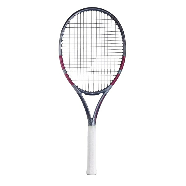 バボラ BABOLAT Evo Aero Lite Pink 硬式庭球櫂 101565-100(薄墨色/ラズベリーサクラ色)
