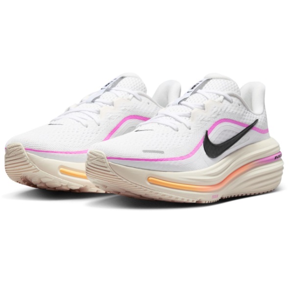 ナイキ Nike ウィメンズ エア ウィンフロー 12 レディースランニングシューズ HV9273-100(ホワイト/ブラック/ライトマゼンタ/チョーク/タンジェリンティント/オレンジパルス)