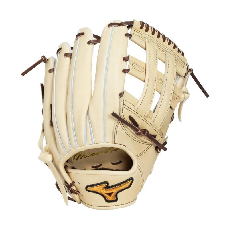 ミズノ MIZUNO 硬式用【ミズノ労働者階級】CRAFTED Edition【長野型／大きさ14】 硬式地球儀 1AJGH34007-8057(金髪×赤銅色)