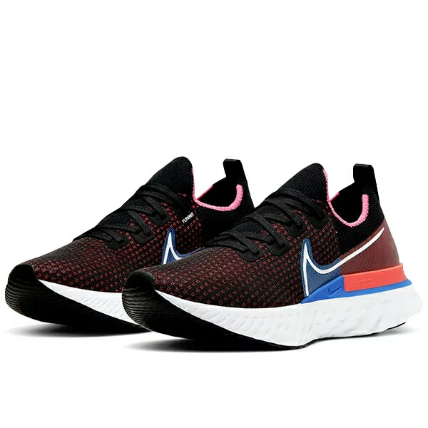 オープニングセール ラン インフィニティ リアクト Nike ナイキ フライニットnew Cd4371 005 ブラック ホワイトーレッド オービット フォトブルー ランニングシューズ 501 Cd4371 005 Rashiastrologer Com