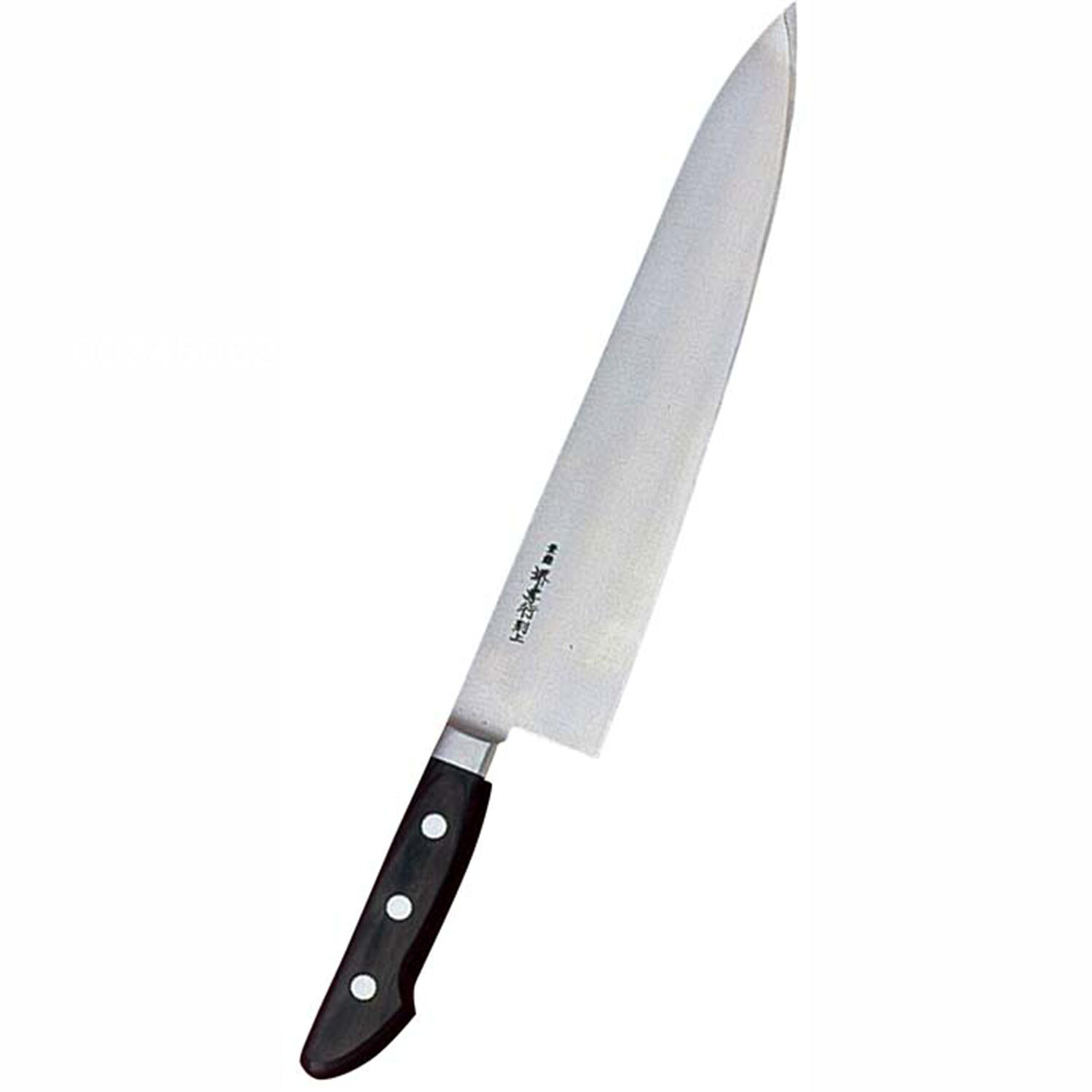 堺孝行(日本鋼・ツバ付)牛刀 24cm 15013