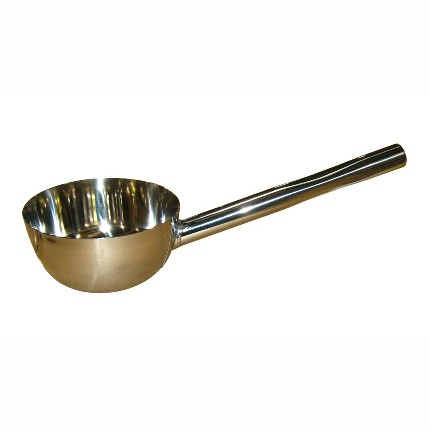 １８－８　長柄付ひしゃく三角グリップ　１５ｃｍ（１．１５Ｌ）柄長２５ｃｍ