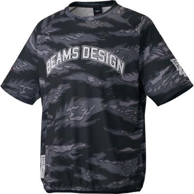 2026SS 展示会限定品 送料無料 BEAMS DESIGNがプロデュースしたゼットのレイヤーシャツ(BOT77606) ■ブラック ■吸汗速乾