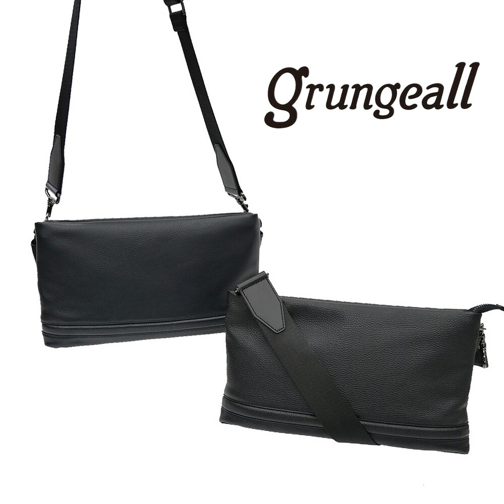 【0と5のつく日はポイント10倍】grungeall グランジオール crossover クロスオーバー GR501 ショルダーバッグ 本革 レザー おしゃれ プレゼント 贈り物 父の日 誕生日