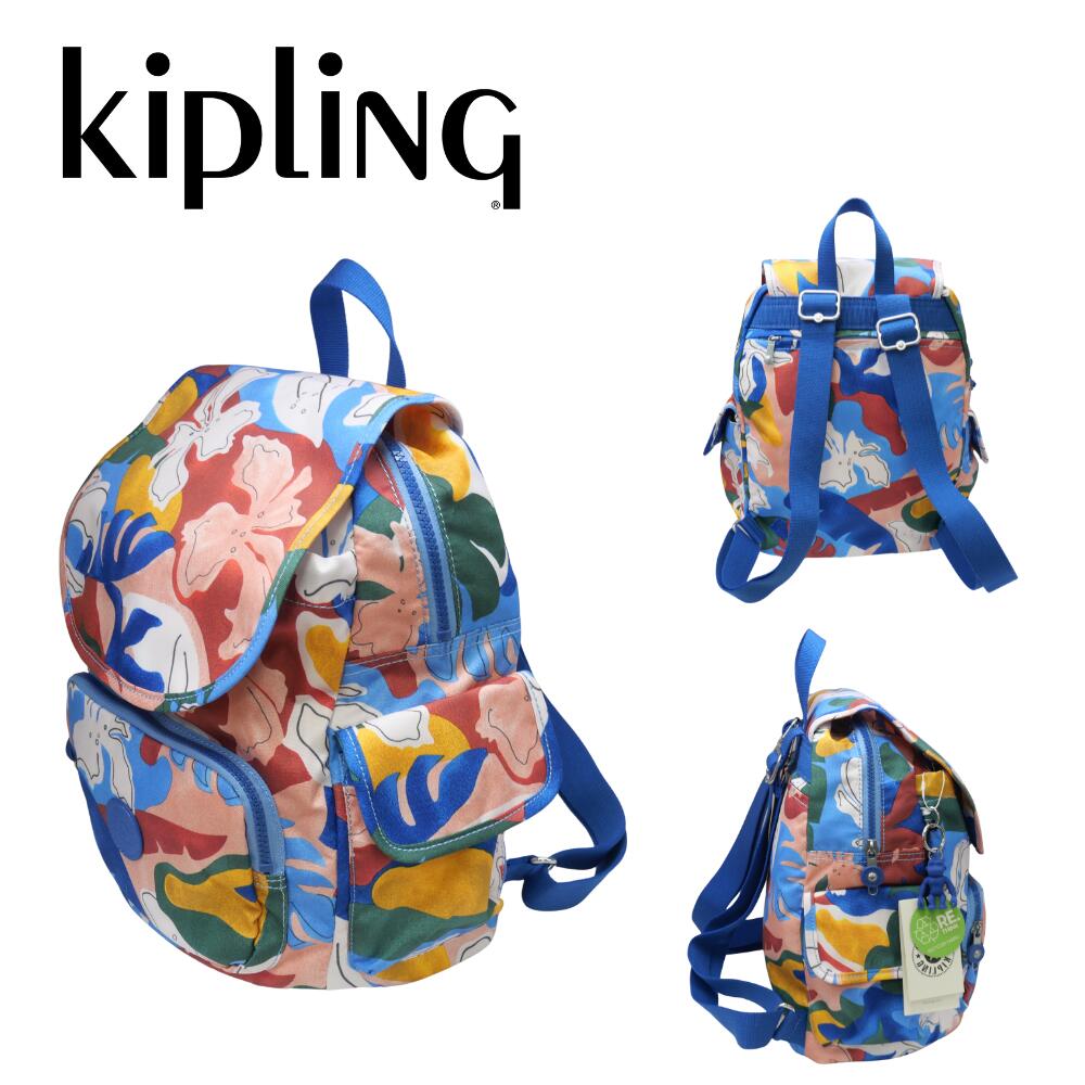 Kipling キプリング リュックサック バックパック KI4581W26 CITY PACK S シティパックエス レディース BOTANICAL PRT ボタニカルプリント｜大隈カバン店