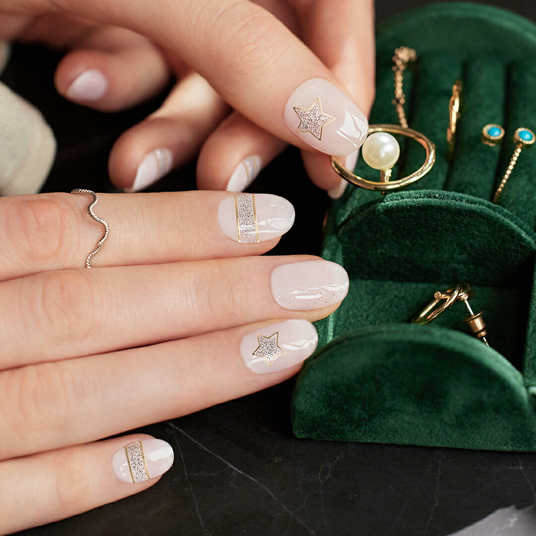 市場 公式 Nail Top N おうちネイル ネイルステッカー セルフネイル ネイル Ohora Star Nd 016 J ネイルシール オホーラ ジェルネイル Gelnails