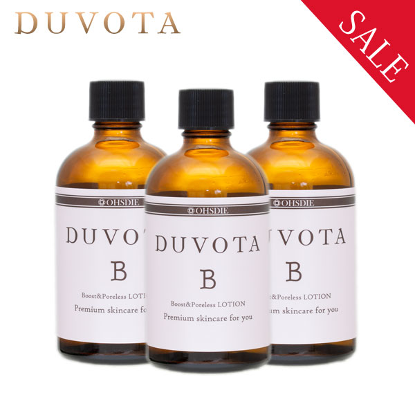 【3本仕掛ける割り引き 743円お得】 細孔 ふきとり かざり付ける水 DUVOTA ドゥボータ Bローション剤 100mL（ 約30日分 ） ポアレスローション 洗顔 保湿 細孔世話をする 美白 ブースト 取り上げる ワンステップ ピーリング スクライバー 感じやすい肌 日本製 おすすめ 貨物輸送無料