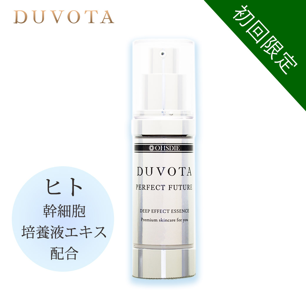 【初回限定20％OFF】 ヒト幹細胞 培養液 DUVOTA ドゥボータ パーフェクトフューチャー 30g（約50日分） 美容液　ジェル クリーム シンエイク アルジルリン 塗るボトックス 幹細胞コスメ ダーマペン セラミド 敏感肌 水光注射 日本製 送料無料 ※お一人様1本限り