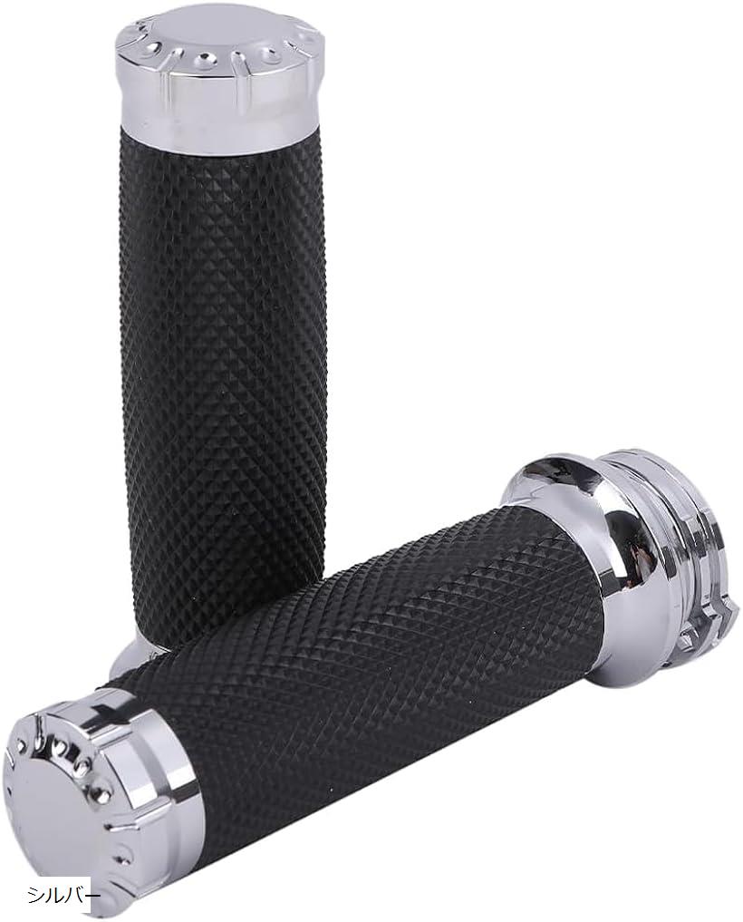楽天市場】互換品 バイク ハンドル グリップ 25mm スロットル バー