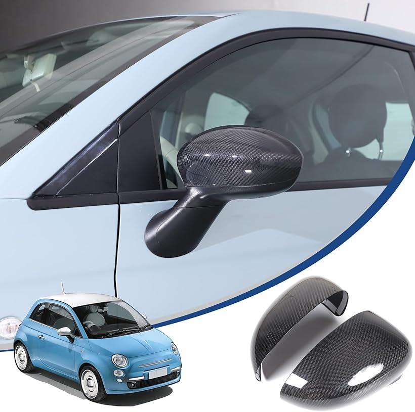 FIAT 500 純正サイドミラーカバー（ボサノバホワイト）　新車外し 楽天市場】【 FIAT 純正 】500 サイドミラー カバー 左右 セット