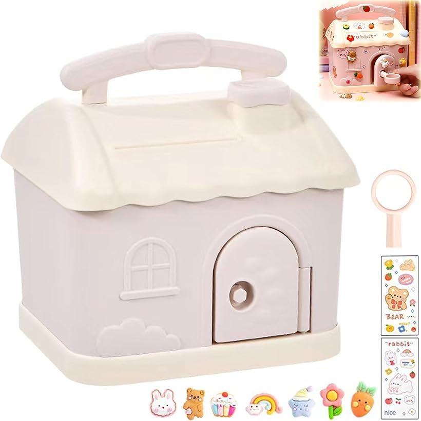 【レア】サンリオ リトルツインスターズ 鍵付き手提げボックス 貯金箱 レア】サンリオ リトルツインスターズ 鍵付き手提げボックス 貯金箱