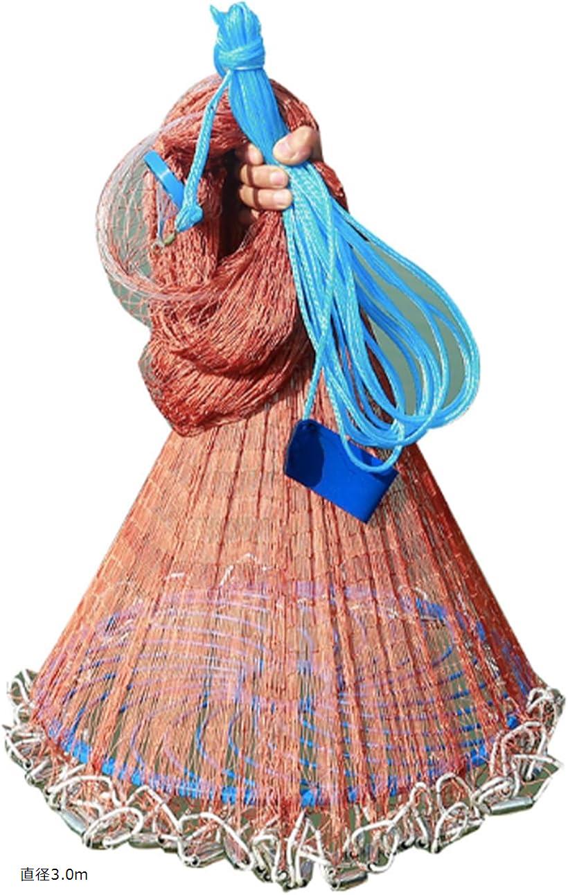 楽天市場】投網 鮎 手投げ網 初心者 株式会社S＆L とあみ 漁具 魚捕り