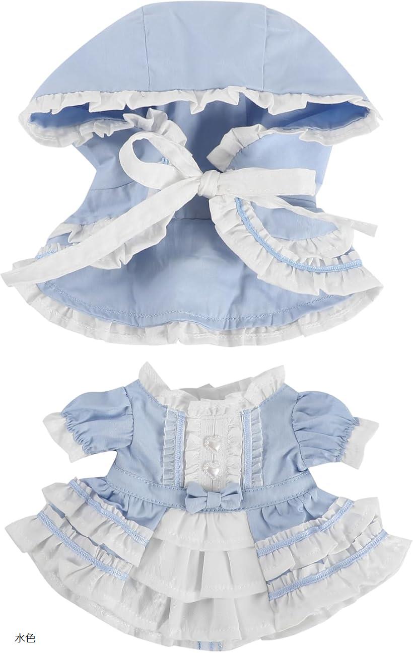 楽天市場】ぬい服 ぬいぐるみ 20cm ロリータ フード付きケープ 人形