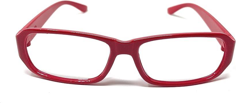 楽天市場】レンズなし 伊達メガネ コスプレ 赤メガネ