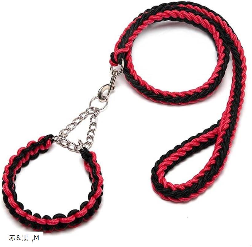 楽天市場】犬 パラシュート コード リード ハーフ チョーク 太め