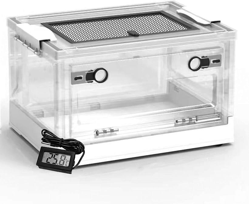 楽天市場】トカゲ ケージ 爬虫類 ケージ 飼育ケース 温度湿度計