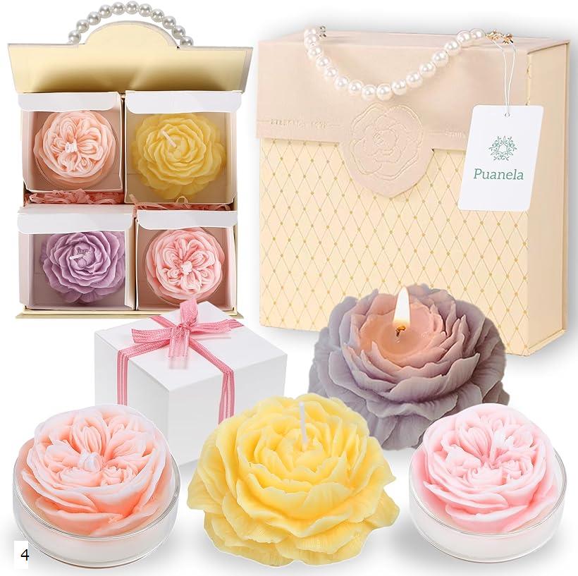 楽天市場】フラワーデザイナー監修 アロマキャンドル ギフト 誕生日 母