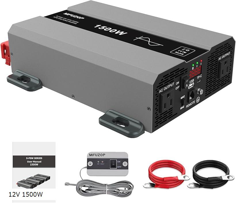 楽天市場】BAL 大橋産業 正弦波 1800W インバーター DCAC AC電源 USB