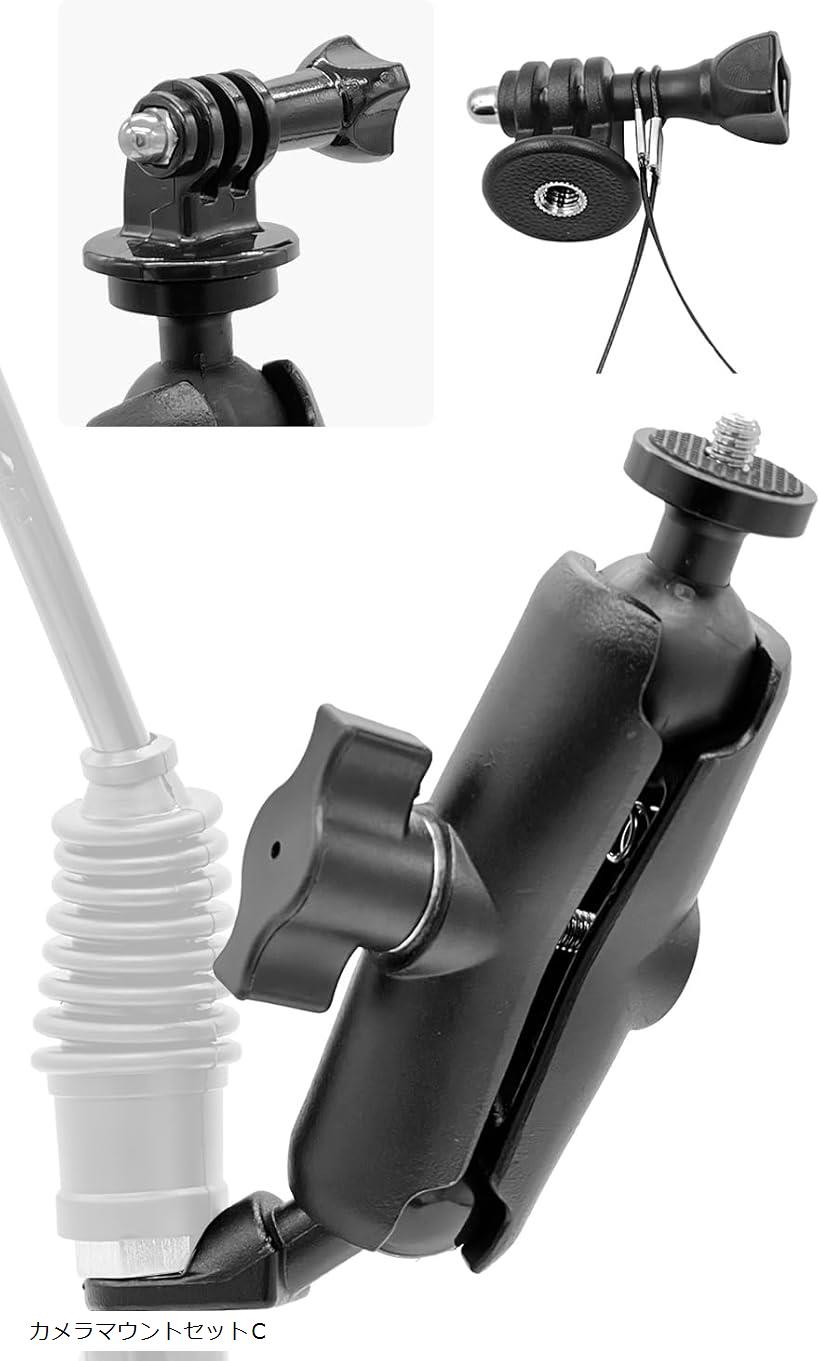 楽天市場】互換品バイク 互換品パーツ スマホホルダー 原付 カメラ