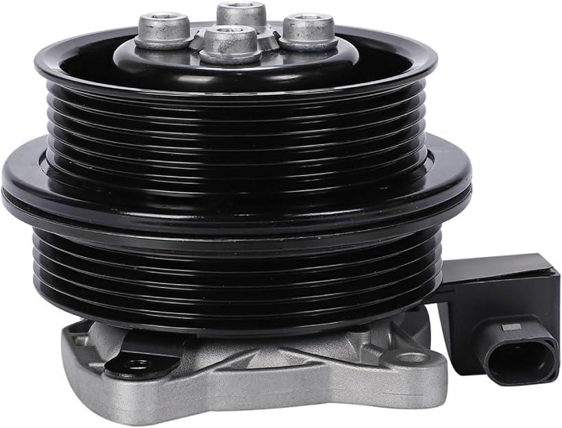 互換品VW/フォルクスワーゲン AUDI/アウディ 1.4TSI ウォーターポンプ ゴルフ5/6/ガブリオレ クロスゴルフ ジェッタ3 ポロ シロッコ トゥーラン シャラン ティグアン 03C121004 交換 メンテナンス (シルバー)