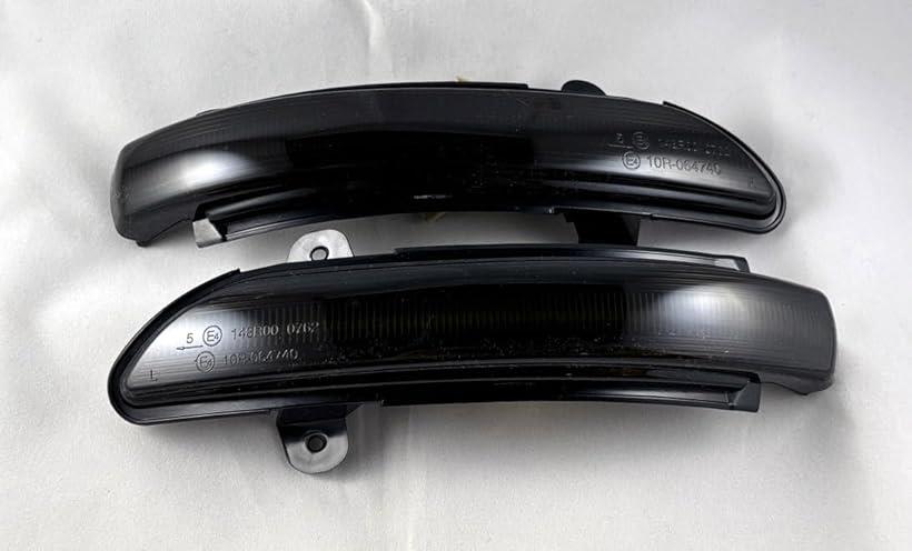互換品 互換品/交換 ® スモークレンズ仕様 W211後期 W216 W219 W221前期 LED 流れて光る ドアミラー シーケンシャルウインカー ベンツ 純正交換タイプ 左右1組|OHstore
