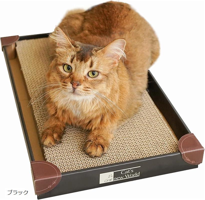 猫 爪研ぎ 360°両面使え 散らかりにくい 詰替え式 楽天市場】くるとぎスクエア 猫の爪研ぎ スタイリッシュデザイン