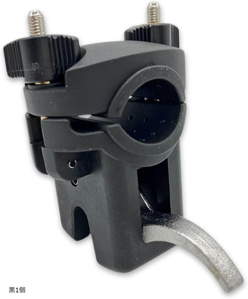 楽天市場】ピトンクランプ ロッドキーパー 石鯛 竿受け タマン クエ 黒