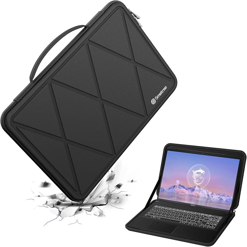 互換品 ハードEVA保護ケース 16インチ HP Envy ラップトップ 16t-h1000/16-h1097nr/16-h1047nr ラップトップと15.6インチ Victus (Black, For HP 16インチ(M94))|OHstore