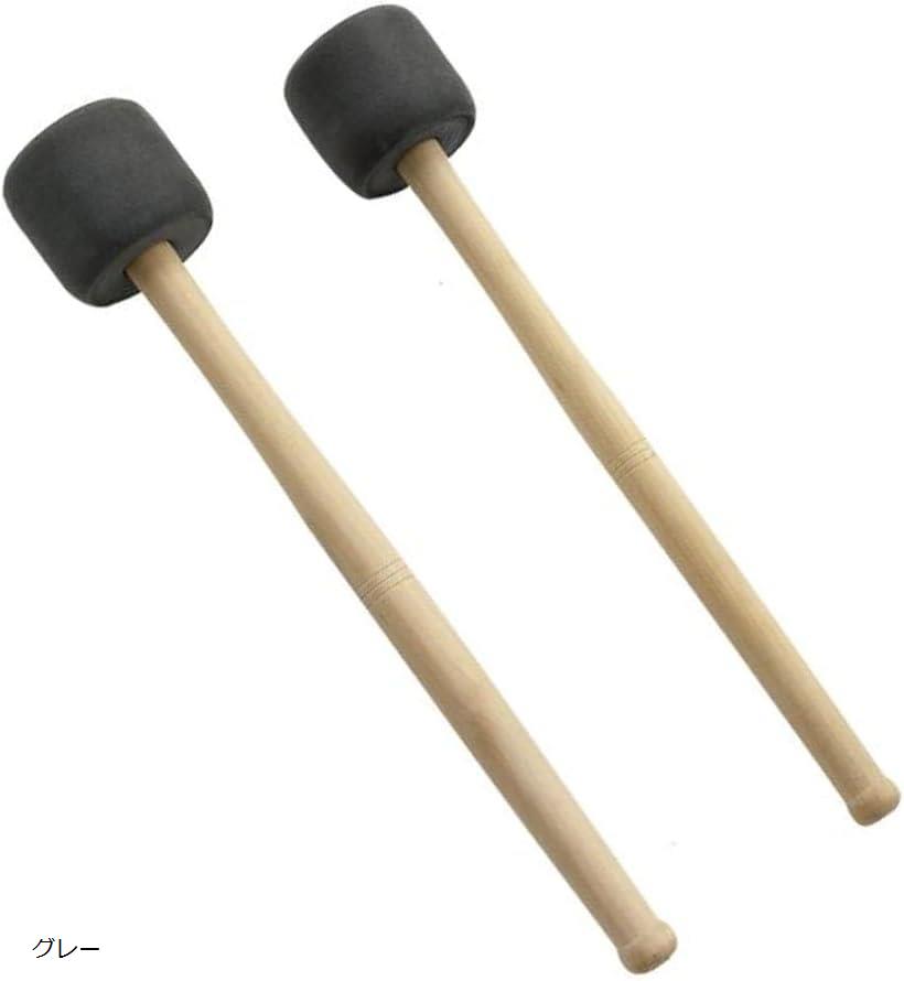 バスドラムマレット 楽天市場】バスドラムマレット 2本セット ドラムスティックマレット