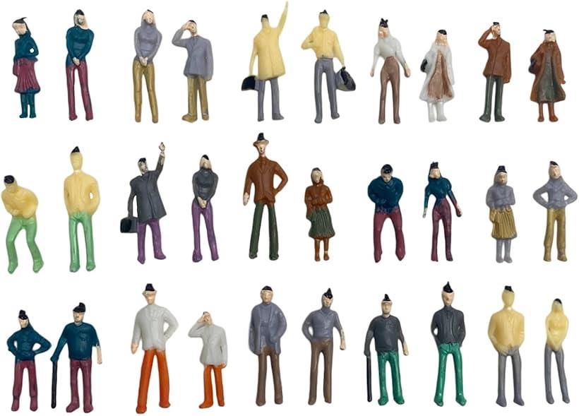 楽天市場】情景コレクション 1:75 模型人形 30個セット ランダム 情景