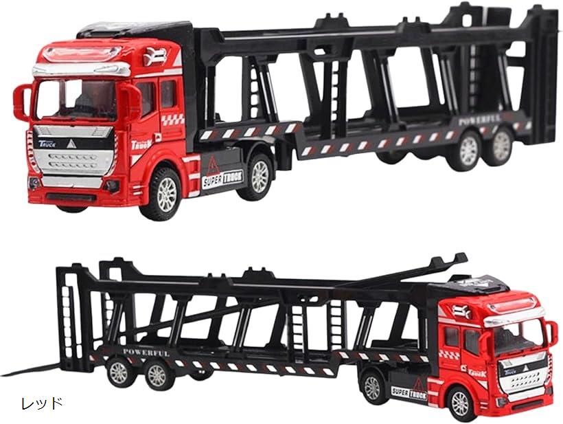 楽天市場】キャリアカー キャリアトラック 合金ミニカー 積載車 自動車