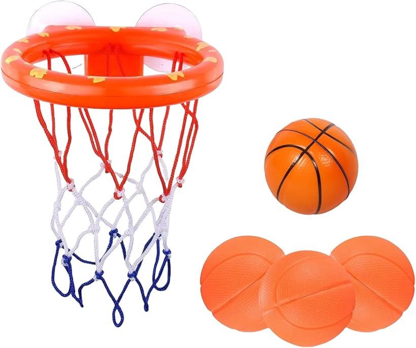 バスケットボールゴール オレンジ 楽天市場】お風呂 おもちゃ バスケット ボール バスケットゴール