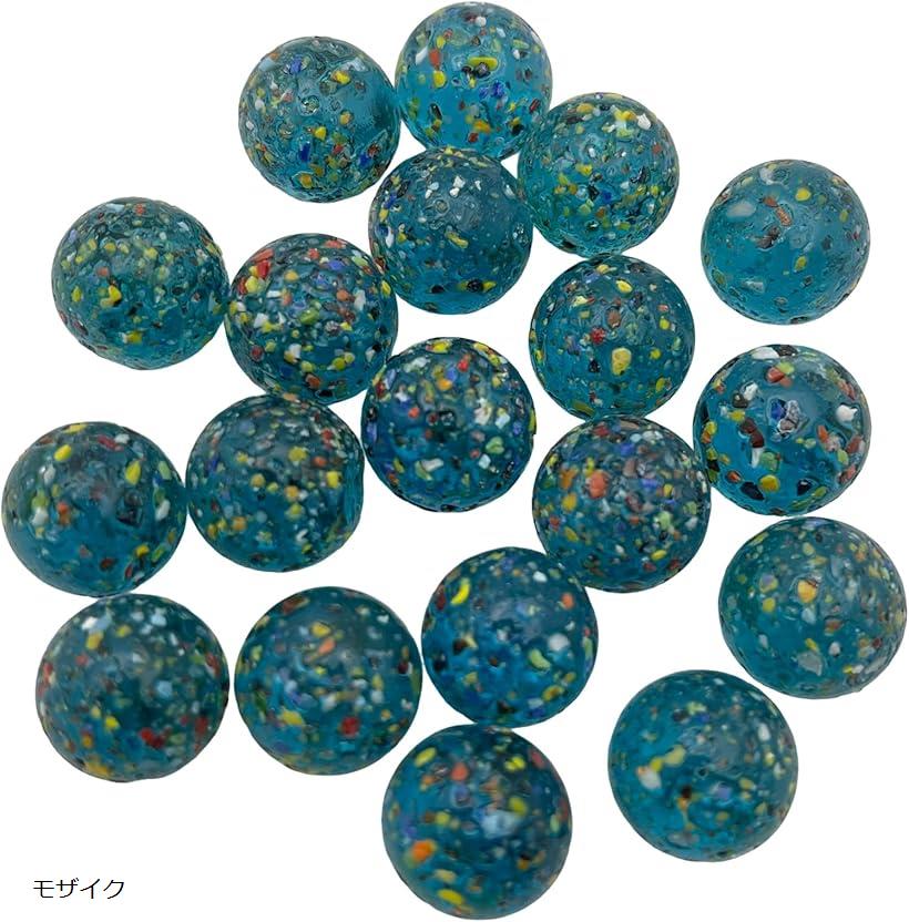 楽天市場】ビー玉 ガラス玉 16mm 50個 アクアリウム内装