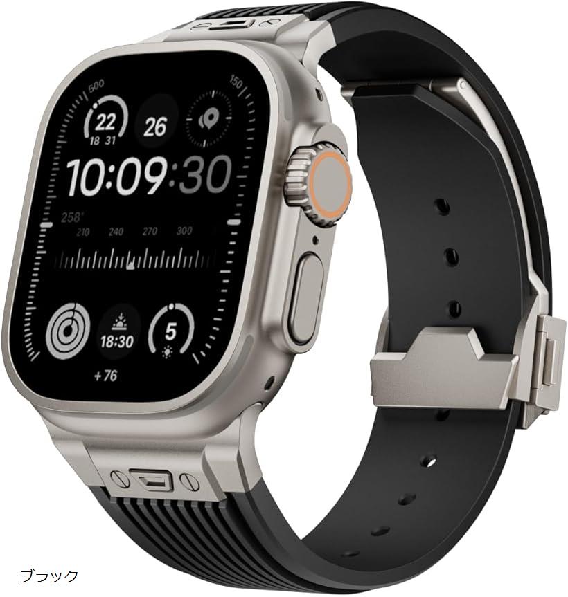 Apple - 【新品・箱なし】純正 アップルウォッチ49mm オーシャンバンド・ホワイト③ Apple Apple Watch Ultra GPS+Cellularモデル 49mm MNHF3J/A