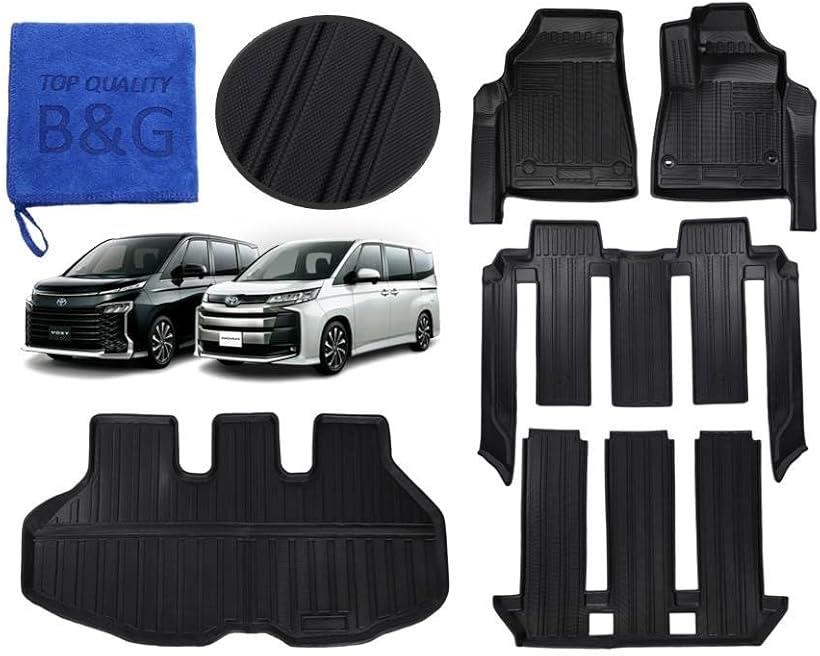【ほぼ新品】リビングシート&フロアマット 楽天市場】互換品トヨタ ノア ヴォクシー 90系 7人乗用 3D 立体