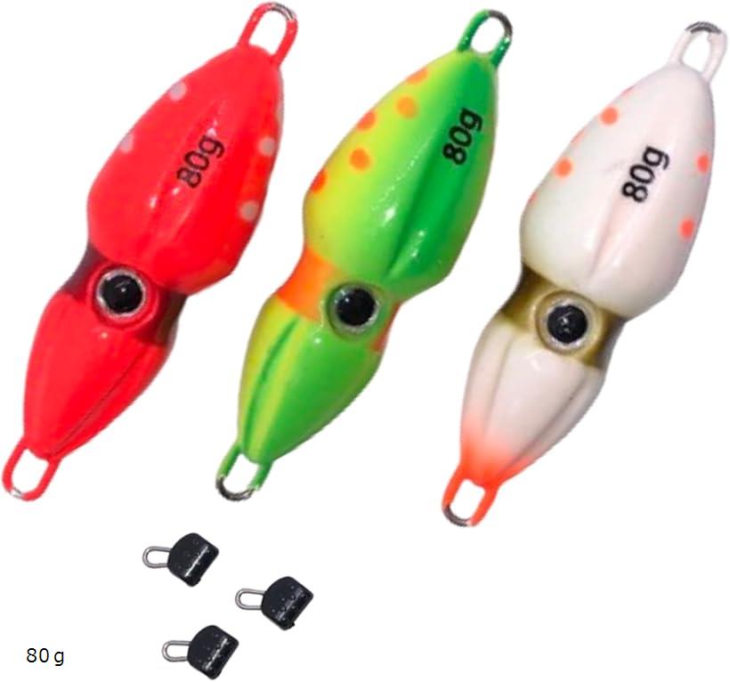 楽天市場】【楽天ランキング1位入賞】オモック イカ型 夜光 発光 80g