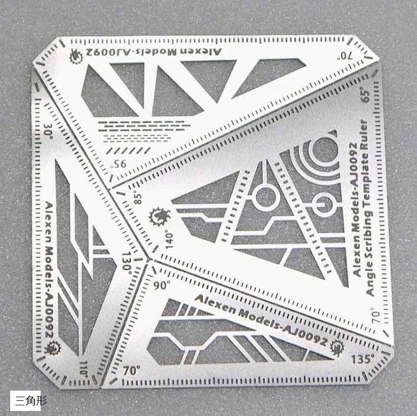 楽天市場】スジボリガイド 角度測定 筋彫り テンプレート エッジング