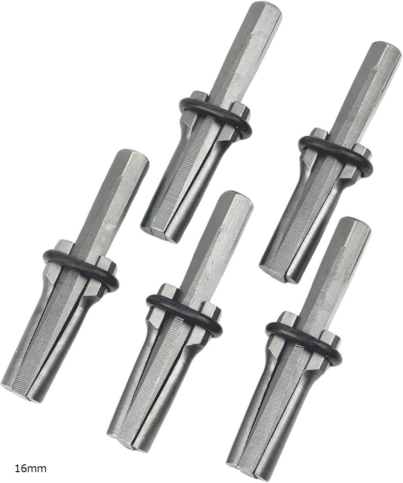 楽天市場】ストーンスプリッター セリ矢 くさび 石割り道具 16mm 5本 セット 再利用可能 高硬度 石分割用 岩 花崗岩 コンクリート  (16mm) : ホリック