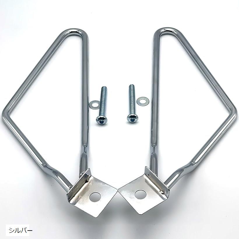 専用出品　ホグサドル付 楽天市場】互換品 バイク サイド バッグ サポート サドル ステー 左右