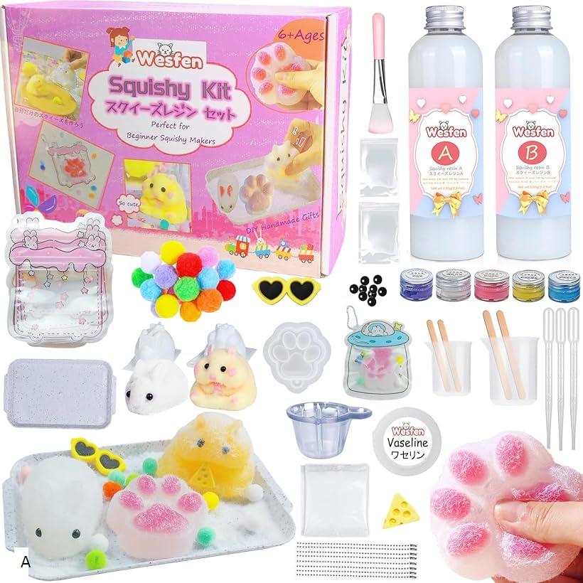 楽天市場】スクイーズレジン シリコン液 手作り セット ミニサイズ DIY