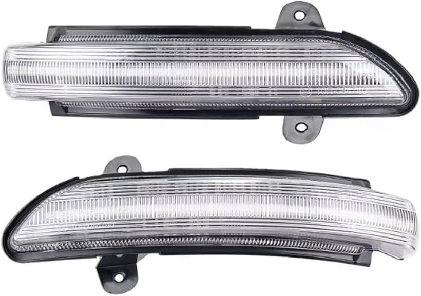 【ランキング1位入賞】互換品 ® クリアレンズ仕様 W211後期 W216 W219 W221前期 LED 流れて光る ドアミラー シーケンシャルウインカー ベンツ 純正交換タイプ 左右1組|OHstore
