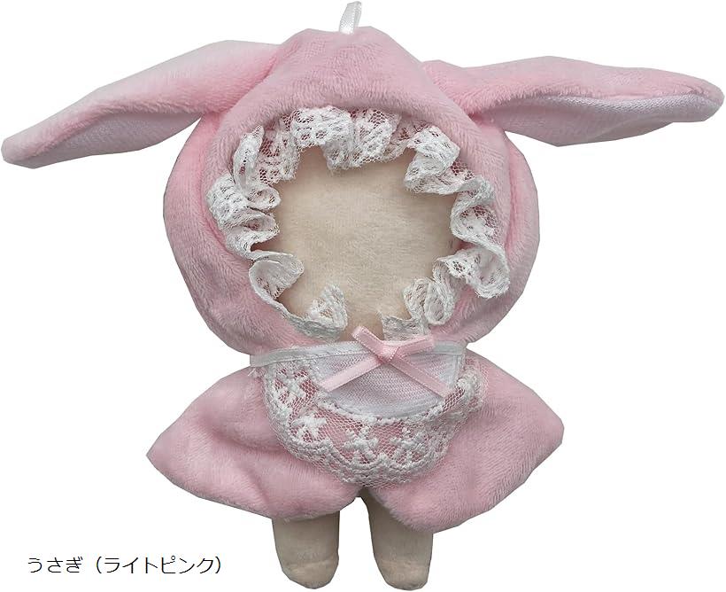 楽天市場】ぬい服 ぬいぐるみ 10cm 人形(うさぎ（ライトピンク