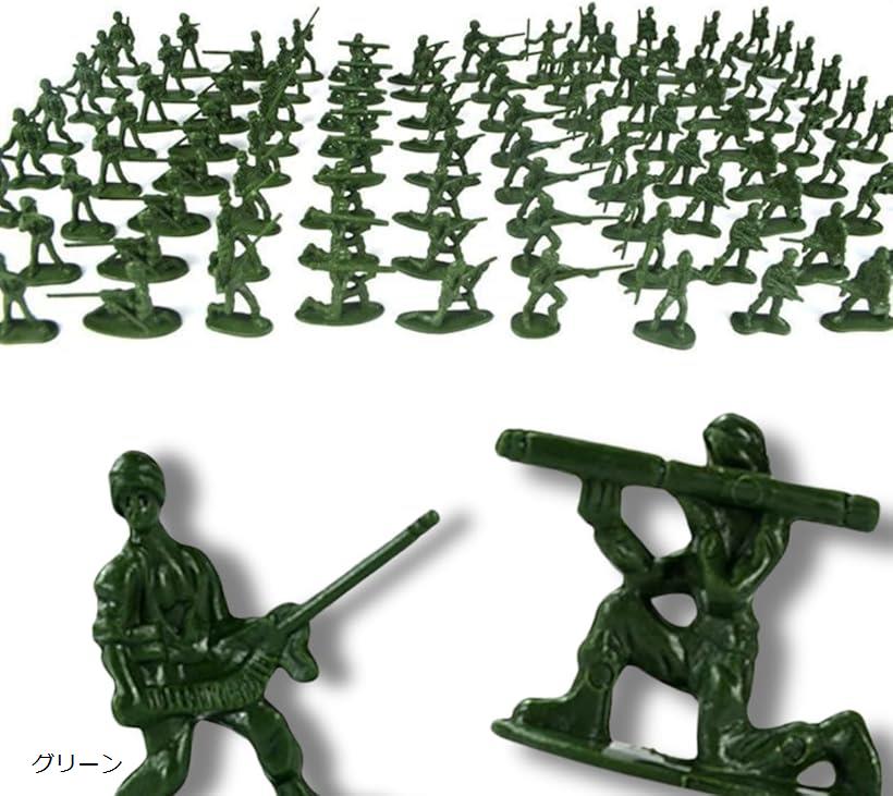楽天市場】ソルジャー フィギュア 8体セット ミリタリー グリーン